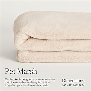 UnHide-Lil-Pet-Marsh-Faux-Fur-Pet-Blanket-Extra-Soft-Lightweight-Durable-Pet-Blanket-Machine-Washable-for-Bed-Cover-Couch-Protection-and-Crate-Comfort-Beige-Bear-34-x-44 - Cucciolini Doodles   UnHide-Lil-Pet-Marsh-Faux-Fur-Pet-Blanket-Extra-Soft-Lightweight-Durable-Pet-Blanket-Machine-Washable-for-Bed-Cover-Couch-Protection-and-Crate-Comfort-Beige-Bear-34-x-44