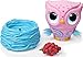 Owleez, Flying Baby Owl Interactive Toy with Lights and Sounds (Pink), for Kids Aged 6 and Up