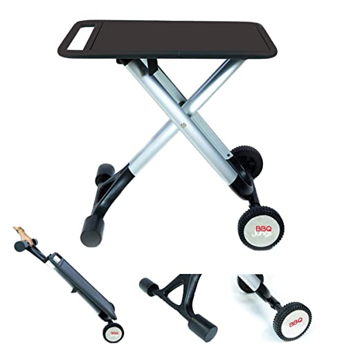 GartenFux BBQJungs - Carrito de barbacoa plegable (58,5 x 85 x 50 cm)