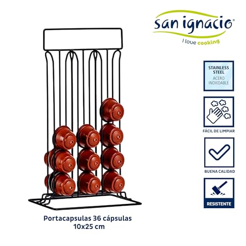 Porte-capsules de café pour 36 capsules en acier KINVARA - 3