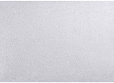 LUXPaper A6 Flat Cards | 4 5/8" x 6 1/4" | Silver Metallic | 105lb. Cover | 250 Qty