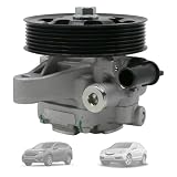 Hydraulic Power Steering Pump with 7-Groove Pulley FIT 2002-2011 Honda CR-V 2.4L, 2006-2011 Element, 2006-2007 Accord, 12V DC Replaces 56110-PNB-A01 96-5419 (Verify 7-Groove) - 1 Pack