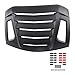 DXGTOZA Rear Window Louvers ABS Windshield Sun Shade Cover for 2012-2020 Subaru BRZ, Scion FR-S, Toyota GT86 Louvers(Matte Black)