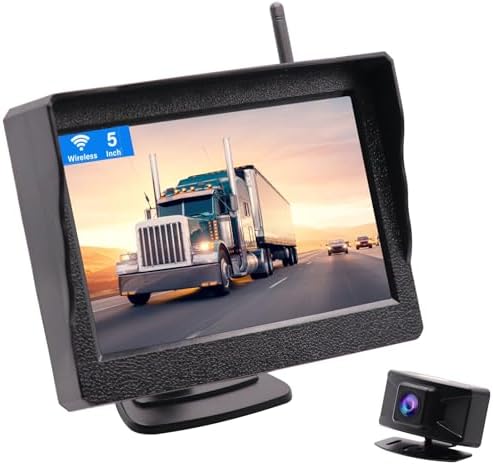 Kit Camara Marcha Atras Coche Inalambrica Digital, 1080P Cámara V...