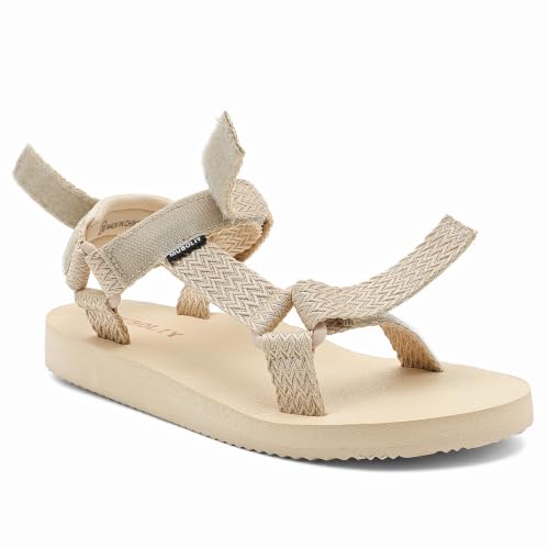 Image of Women's Original Sandals Comfortable Quick-Drying Casual Sport Sandal Walking Hiking Water Sandals With Arch Support