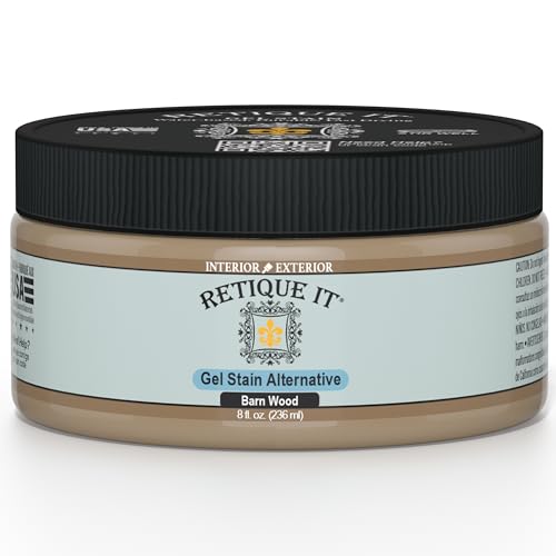 Retique It Water-Based Gel Stains (8oz, Barn Wood)