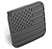 eVerHitch USA Black Flag Hitch Cover Plug (Black Flag, Fit 2