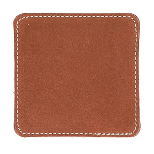 QANYEGN Billiard Cue Cloth, Billiard Cue Rubbing Soft Leather, Billiard Pool Cue Burnisher, Cleaning Snooker Pole Cleaner Polisher Suitable for Billiard Enthusiasts (Brown)