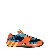 adidas Agent GIL RESTOMOD GY6481 Team Orange-Core Black-Bold Aqua Basketball Sneakers 6.5 US