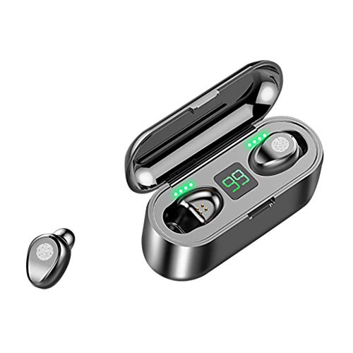 Mini Twins Bluetooth V5.0 Earbuds, 8D Stereo Wireless Bluetooth Headphones with Built-in Mic