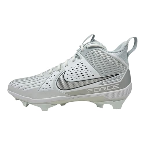 Nike Force Savage Pro 3 Men's Football Cleats White/Midnight Navy/Black DA5453-105 Size 15