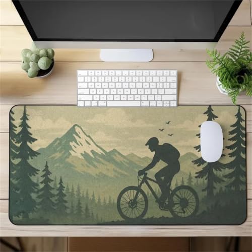 Tapis de souris gaming XXL avec base antidérapante et bords cousus renforcés
