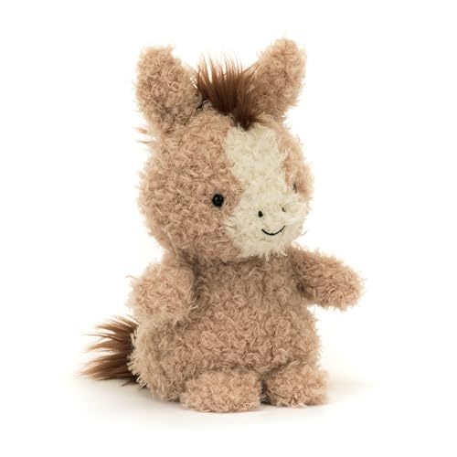 Image of Jellycat Little Horse Stuffed Animal, 7 inches - Horse & Pony Plush Toy - Classic Children's Gift