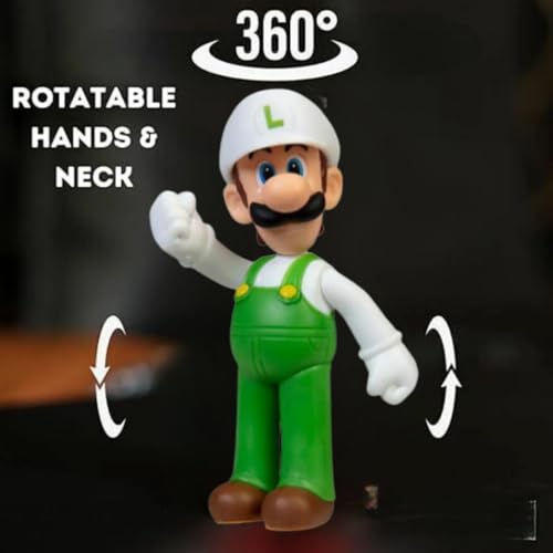 Image of FUNFOB Action Figure Height-10cm Collectible for Anime Fans PVC Multicolour | Red - Green White