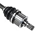 GSP NCV21058 CV Axle Assembly - Compatible with Select Acura MDX; Honda Ridgeline; Left Rear (Driver Side)
