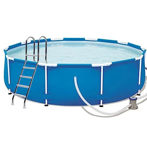 Escalera para piscina alta 52'' acero inoxidable antideslizante miniatura 1