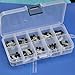 Electronics-Salon Bipolar Small-Signal Transistors Assorted Kit, 10 Types: 2N3904 2N3906 2SA1015 2SC1815 2N4401 2N4403 2N5551 2N5401 MPS2222A MPS2907A.