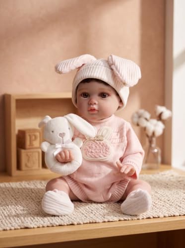 Muñeca Reborn de Vinilo Realista 50 cm miniatura 3