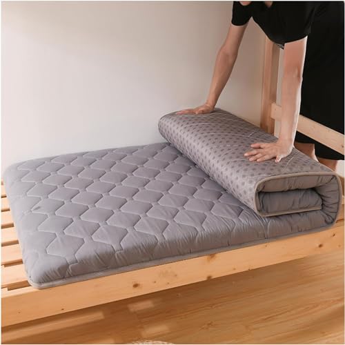 Japanische Klappmatratze, dickes Futon, Doppelbett, Ganzjahres-Matratze, universell für Schlafzimmer, Farbe A, Größe 90 x 200 cm (35 x 79 Zoll) – vielseitige Komfortlösung