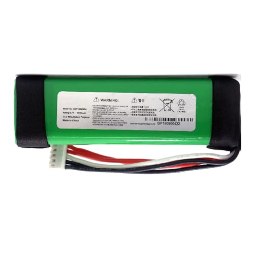 Mushuo GSP1029102A 3.7V 6000mAh Battery for Charge 3 Speaker