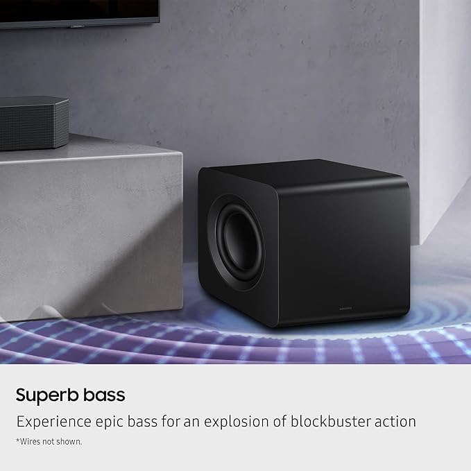 Image of SAMSUNG Soundbar HW-Q930F /ZF 2025 - Dolby Atmos Wireless, Q-Symphony, 9.1.4 channels, SpaceFit Sound Pro and compatible with voice assistants