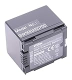 baterias para videocamaras panasonic Tecnología: iones de litio. Batería 1100mAh (7.2V) Compatible con PANASONIC 7053639 / CGA-DU12 / CGA-DU14 / VW-VBD070 / VW-VBD140 / VW-VBD210 Hitachi DZ-BP07s / DZ-BP14s