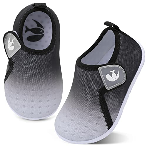 Image of FEETCITY Baby Boys Girls Water Sport Shoes Barefoot Kids Aqua Socks Quick-Dry Beach Swim Pool Shoes