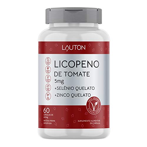 Licopeno de Tomate -60 Cápsulas - Lauton Nutrition, Lauton Nutrition