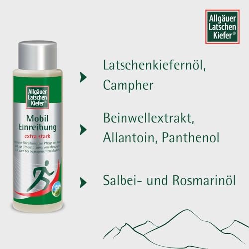 Allgäuer LK Einreibung extra stark 250 ml le soin corporel supérieur - 3