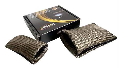 Xinhan Parts Titanium Fiber Finger Heat Shield Bundle Welding Finger Protect (1pc Large size + 1pc Nomal size)