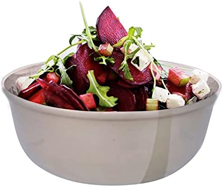 6PCS Stainless Steel Ice Cream Cups Small Side Snack Bowls Relish Pickle Chutney Serving Bowls Dip Condiment Sauce Seasoning Dishes Small Katori Metal Bowl (9cm)