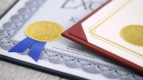 Miniatura 2 de PaperDirect Sello oficial de excelencia en relieve para certificado de lámina dorada, 2 pulgadas, autoadhesivos, 100 unidades, sellos en relieve