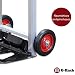 Carro Manual Industrial de Aluminio Plegable con Neumáticos Antipinchazos - Capacidad de...