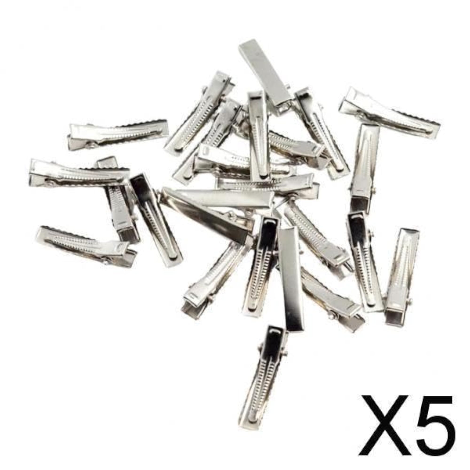 30 Pieces Flat Single Prong Alligator Hair Clips