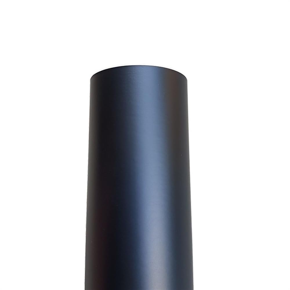 Autofolie 50 cm schwarz glänzend matt Vinylfolie glänzend glänzend Car Wrap Folie Aufkleber mit Luftblase Motorrad Car Wrapping Auto Folie(Matte Black,50cmx500cm)