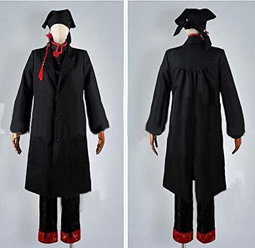 Amazon Co Jp 漫刺cos スプレ衣装 鬼灯の冷徹 黒澤 風 コスプレ クリスマス ハロウィン イベント仮装 コスチューム オリジナル ブレスレット 付き ホビー