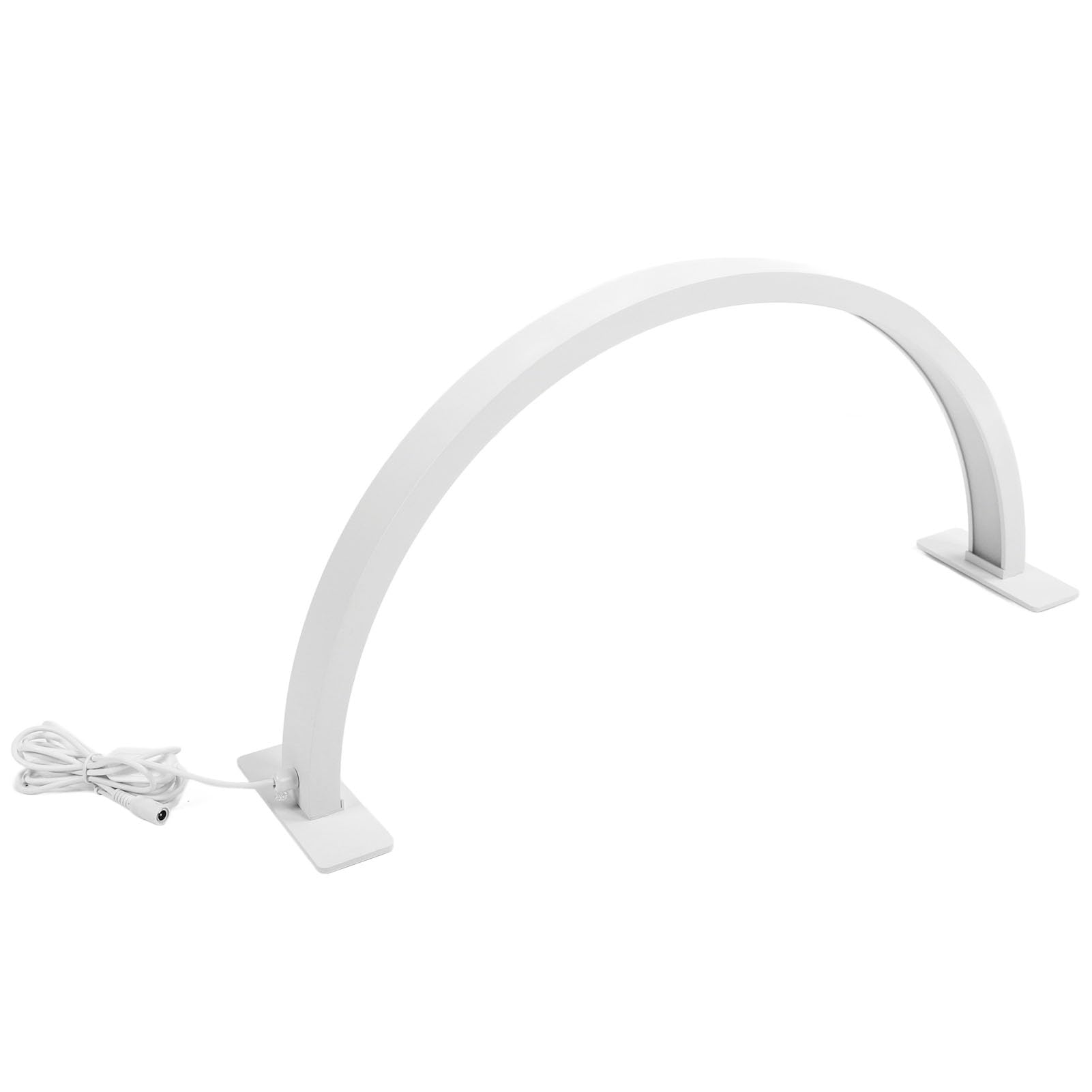 Topiky Wimpern LED Stehleuchte, Halbmondlampe für Wimpernverlängerung, 3000 K–6500 K Desktop LED Halbmondlicht, Beleuchtung für Schönheit, Hautpflege, Wimpern, Augenbrauen, Erstellung