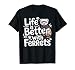 Cute Ferret Design for Men Women Kids Animal Ferret Lover T-Shirt