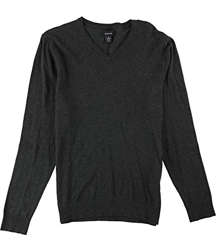 Alfani Mens Knit Pullover Sweater, Black, XX-Large