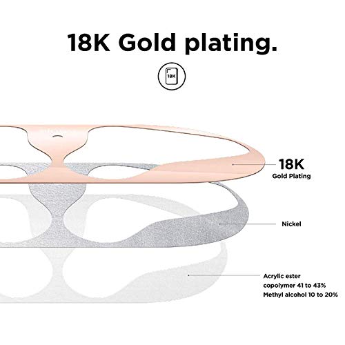 Elago Upgraded Airpods Dust Guard (Rose Gold, 2 Sets) – Dust-Proof Film, Luxurious Looking, Must Watch Easy Installation Video, Protect Airpods From Iron/Metal Shavings [Us Patent Registered] #TOP4