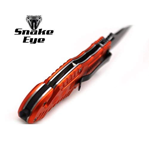 Snake Eye EMS EMT Rescue Style Spring Assist Open Folding Pocket Knife (EMS-2)