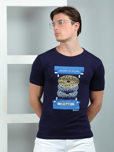 Image of Dollar Pack of 1 Cotton Printed Men Tshirt