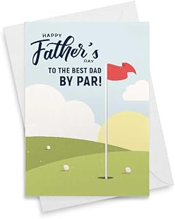 Father's Day card | Golf card for Dad | Father's Day card golf | Golf gift for dad | Funny Father's Day card | Sports card for Dad [00347]
