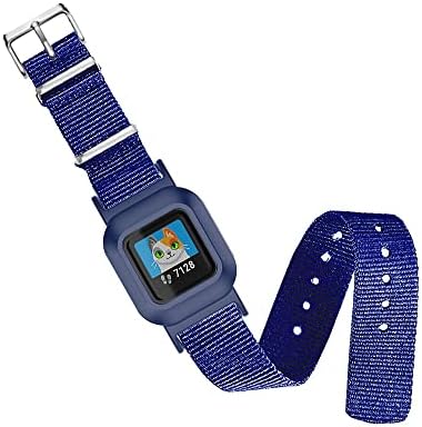 C2D JOY One Sheet Nylon Strap Compatible with Garmin vivofit jr 3 Fitness Tracker Bands Replacement with Case Nylon Classic Wristband image 5