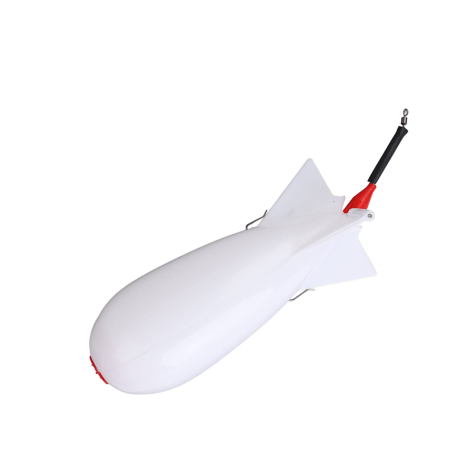 Miotacz Przynęt Podajnik Karpiowy Duża Bomba Float Lure Uchwyt na Przynętę Podajnik Wędkarski Narzędzie do Zagnieżdżania dla Wędkarzy (Biały)
