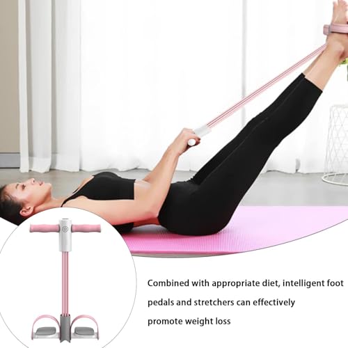 Tummy Trainer For Women, Multifunction Resistance Training, Smart 6-Sit-Up Training Equipment, Bodybuilding Expander, Tummy Trimmer, Home Gym Equipment For Women/Men, Purple - Image 3