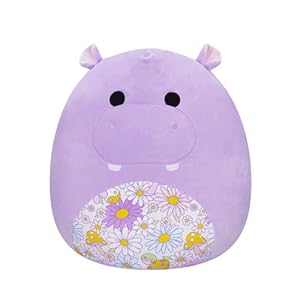Squishmallows Hanna das lila Nilpferd Plüschtier 50 cm