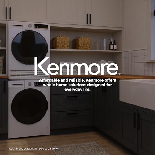 Kenmore 4.0 cu. ft. Ventless Condensing Electric Dryer - White - image 9