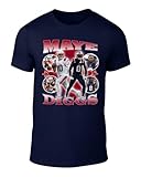 DTGVirgil Navy New England Drake Maye Stefon Diggs Bootleg Style Throwback Style T-Shirt Men's Adult Large