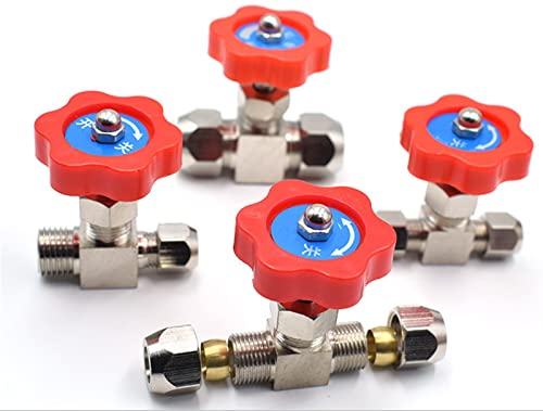 Vanne à globe 12mm haute pression durable type d'aiguille - 6